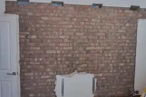 Load bearing wall removal preparation