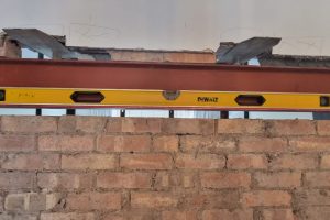 steel beam installation level