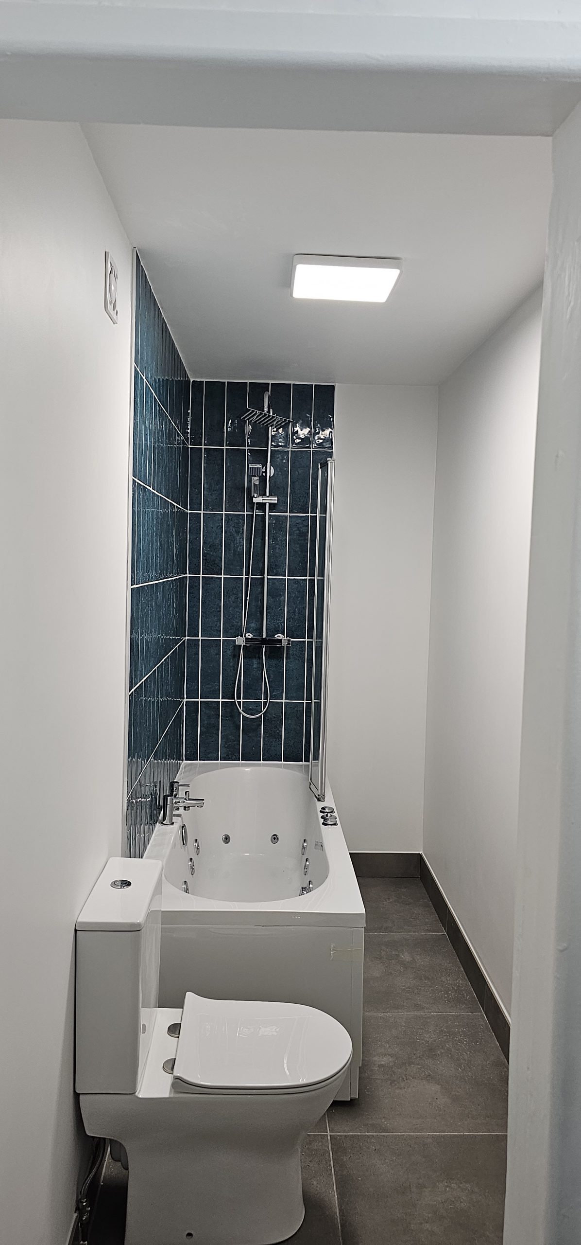 Completed first-floor bathroom installed by Growchance in Camden, London