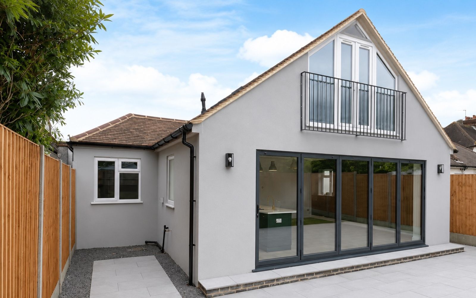 Completed five-bedroom bungalow renovation with rear extension in Barnet by Growchance