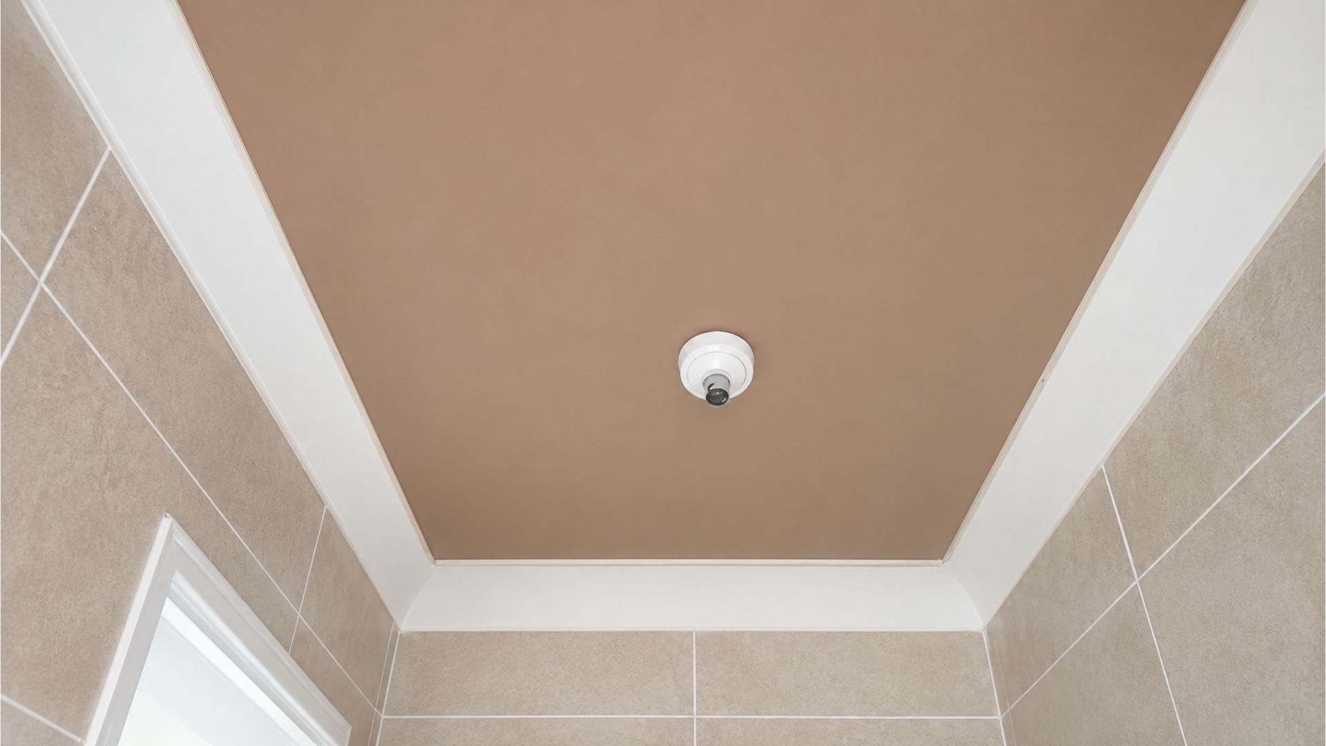 Ceiling and wall repairs following previous water damage